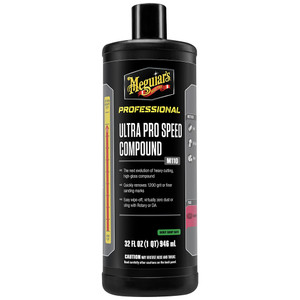 Meguiar's Mirror Glaze Ultra Pro Speed Compound - Heavy Cut, High Gloss - 32oz - M11032