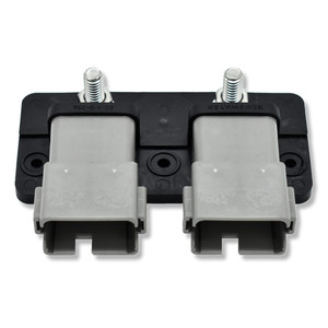 Bluewater Dual 12 Position Male Sealed Deutsch Connector Busbar - 5/16" Stud - 2314-D-256