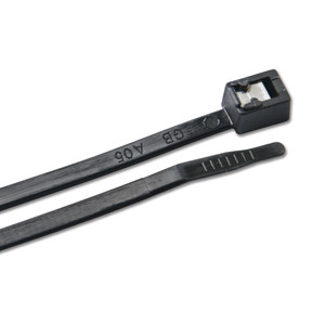 Ancor 11" UV Black Self Cutting Cable Zip Ties - 500-Pack - 199265