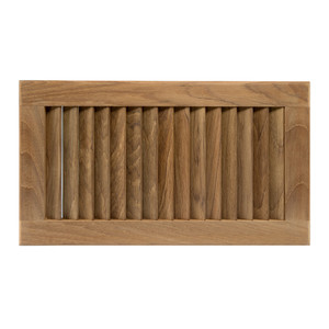 Whitecap Teak Louvered Insert - 16" x 9-1/8" x 3/4" - 60710