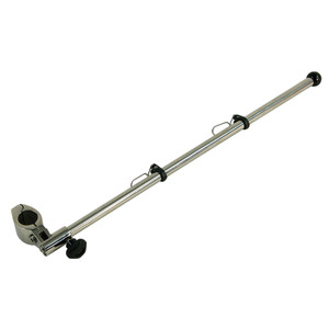Whitecap Clamp-On Flag Pole - 1/2" Diameter Stainless Steel Clamp & Pole - S-5011
