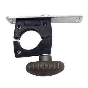 Magma Horizontal Round Rail Mount w/Knob - 1-1/2" - T10-591