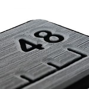 SeaDek 48&rdquo; Routed Ruler - 6mm - Brushed Texture - Storm Grey/Black - 53584-80066