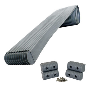 Caliber BunkWrap Kit - Grey 16' x 2" x 4" Roll + 4 Caps + HRDW Roll + 4 Endcaps & Stainless Steel Hardware - 23050