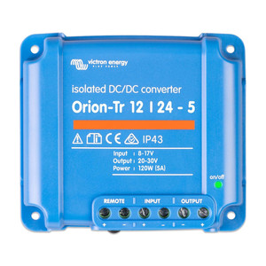 Victron Orion-Tr 12/24-5A 120W Isolated DC-DC Converter - ORI122410110