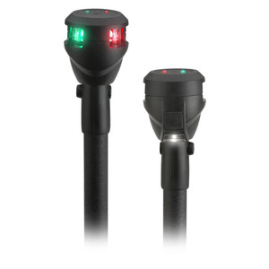 Attwood LightArmor Fast Action Bi-Color Pole Light With Task Light - 14" & 3-Pin - NV6LC2-14BP7