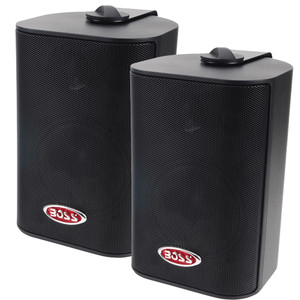 Boss Audio 4" MR4.3B Box Speakers - Black - 200W  - MR4.3B
