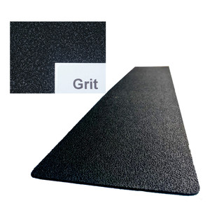 Gator Guards GatorSkinz Non-Skid Step Pad - Black Grit - 12" x 24" - GSBLK-GRIT-1FT