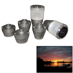 Dock Edge Postlite Solar LED Post Light 2pk - DE96258F