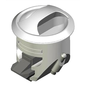 Southco Novibra Push To Latch - White - MP-01-103-777