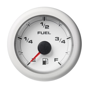 Veratron 52MM (2-1/16") OceanLink Fuel Level Gauge - White Dial & Bezel - A2C1065940001