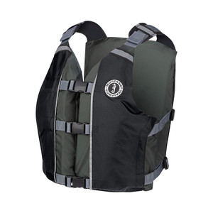 Mustang APF Foam Vest - Universal - Black/Grey - MV411102-806-0