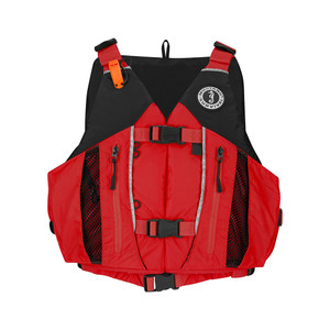 Mustang Solaris Foam Life Vest - M/L - Red/Black - MV807002-123-M/L