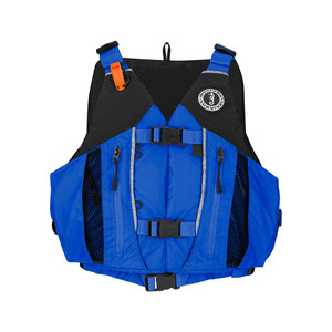 Mustang Solaris Foam Life Vest - M/L - Blue/Black - MV807002-863-M/L