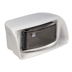 Lumitec Contour Drop-In Navigation Light - Stern White - White Housing - 101866