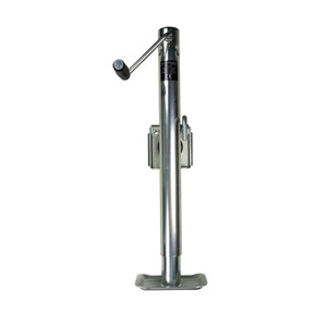 Powerwinch Utility Series Jack - 2500lb, Bolt-On, Flat Plate, Zinc - 21500-J-2500-BF-Z-R