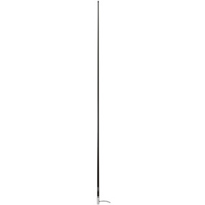 Scout 8' Black VHF Antenna 6dB Stainless Steel Ferrule w/5M RG-58 Coax Includes PL-259 KS-42 - PF AN NVHF00009T