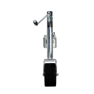 Powerwinch Utility Series Jack - 1500lb, Weld-On, Single Wheel Wide, Zinc - 21500-J-1500-W1W-Z-R
