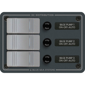Blue Sea 8665 Contura 3 Bilge Pump Control Panel  - 8665