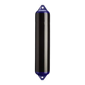 Polyform F-4 Twin Eye Fender 8.5" x 40.5" - Black - F-4 BLACK