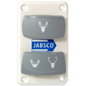 Jabsco Dual Rocker Switch Panel - 37047-2000