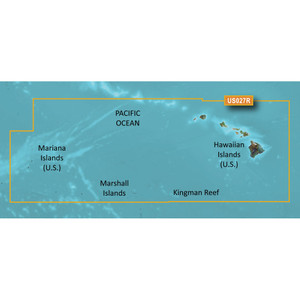 Garmin BlueChart g3 HD - HXUS027R - Hawaiian Islands - Mariana Islands - microSD/SD - 010-C0728-20