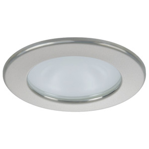 Quick Kai XP Downlight LED - 4W, IP66, Spring Mounted - Round Satin Bezel, Round Warm White Light - FAMP2492S02CA00