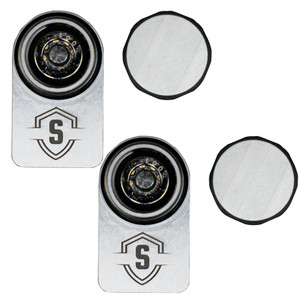 Secure Outdoors Elite Lock - Dual - Universal - Silver - SO-EL-D-UN-SV