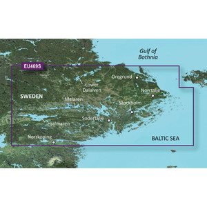 Garmin BlueChart g3 Vision HD - VEU469S - Stockholm & M&auml;laren - microSD/SD - 010-C0813-00