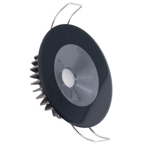 Lumitec Illusion Flush Mount LED Down Light - Spectrum RGBW - Cool White - Black Housing - 117157