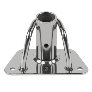 Schaefer Stanchion Base Single - Heavy-Duty - 36-01