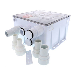 Rule Shower Drain Box w/1100 GPH Pump - 24V - 99B-24