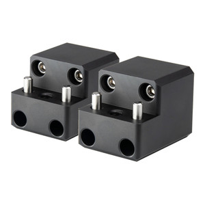 PTM Watersports Board Rack Mount - 4 Bolt - Black - Pair - P13168-1400TEBBK