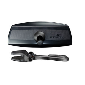 PTM Watersports Mirror/Bracket Kit w/VR-100 PRO Mirror & CFR-200 (Black) - P12848-350