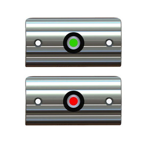 TACO Rub Rail Mounted Navigation Lights f/Boats Up To 30' - Port & Starboard Included - F38-6602-1