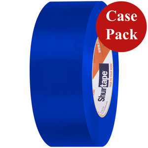 Shurtape UV-Resistant Marine Heat Shrink Tape - 48MM x 55M Roll - Straight Edge Blue *Case of 24 Rolls* - 105731C