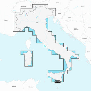Garmin Navionics Vision+ NVEU073R - Italy, Lakes & Rivers - Marine Chart - 010-C1268-00