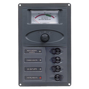 BEP Panel 4SP DC12V Analog Vertical - 900-AM