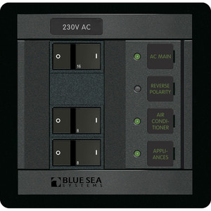 Blue Sea 230 Volt AC Main + 2 Positions - 1215