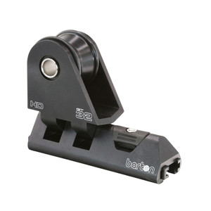 Barton 32mm HD Pin Genoa Car Heavy Duty w/Plunger Stop - Black - 32101HDB
