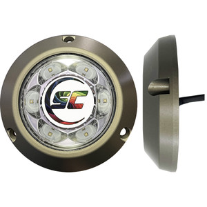 Shadow-Caster SC3 Series Underwater Light - Full-Color Change - 12-Color Standard or Unlimited Colors w/Shadow-NET - SC3-CC-ALSM