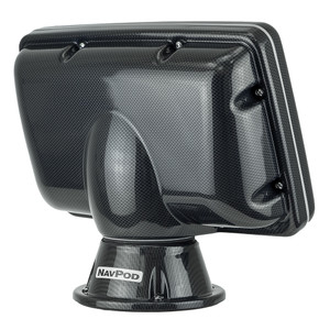 NavPod PP4400 PowerPod Uncut (Usable Face = 8.75"W x 6"H) (22.2cm W x 15.2cm H) - Carbon Black - PP4400-C