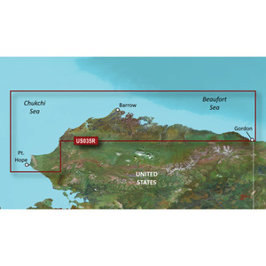 Garmin BlueChart g3 Vision HD - VUS035R - North Slope Alaska - microSD/SD - 010-C0736-00