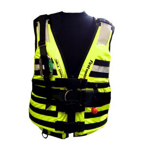 First Watch HBV-100 High Buoyancy Rescue Vest - Hi-Vis Yellow - XL to 3XL - HBV-100-HV-XL-3XL