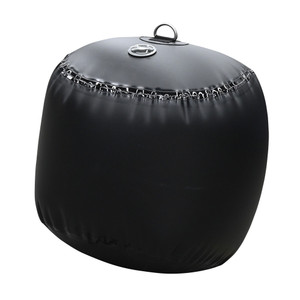 Seipel Marine Specialty Inflatable Fender Ball - 36" Diameter - Black - M3404