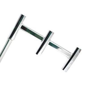 Tigress Offset Triple Aluminum Rod Holder - Straight Butt - 88149-1