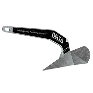 Lewmar Delta Anchor - Galvanized - 35lb - 57416