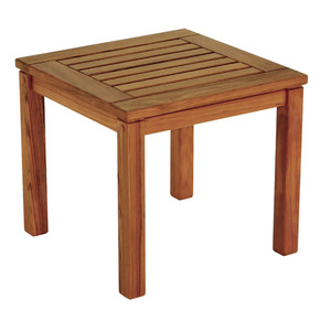 Whitecap Square Side Table - Teak - WT60053