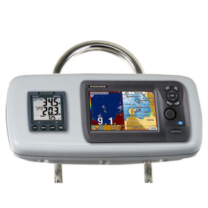 NavPod GP1040-18 SystemPod Pre-Cut f/Furuno GP1870/GP1870F & 1 Instrument f/9.5" Wide Guard - GP1040-18