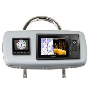 NavPod GP1048 SystemPod Pre-Cut f/Garmin 820/820xs/840xs & 1 Instrument  f/9.5" Wide Guard - GP1048